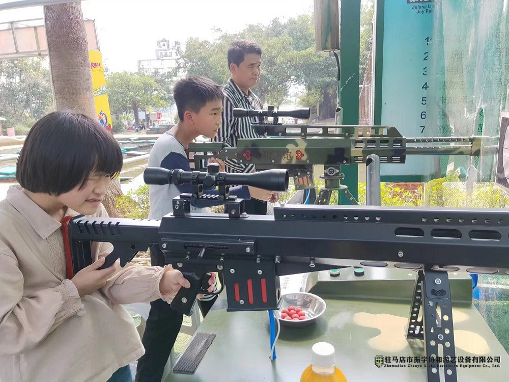 河北邯鄲愛國強(qiáng)軍主題公園_兒童游樂射擊打靶氣炮槍項(xiàng)目案例